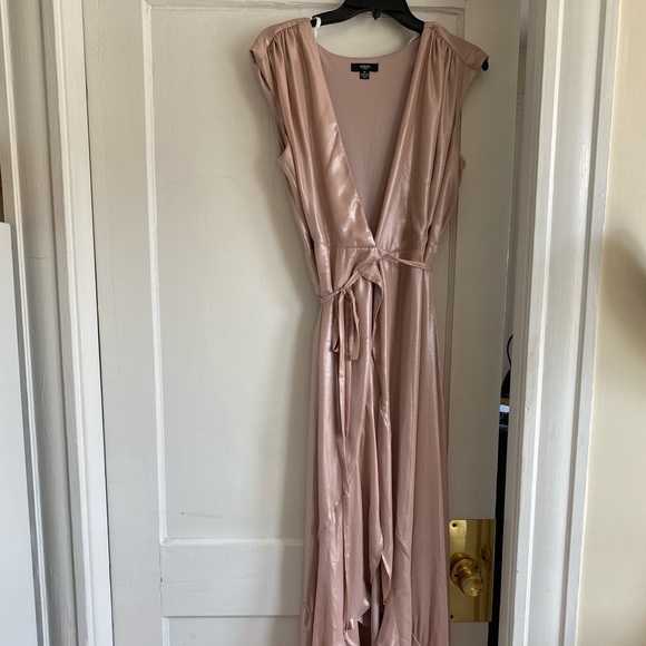NWT AQUA Pink Bridesmaid Dress - Size 8 - Picture 4 of 5